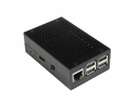 Case Raspberry Pi 4B + Fan Aluminum Black